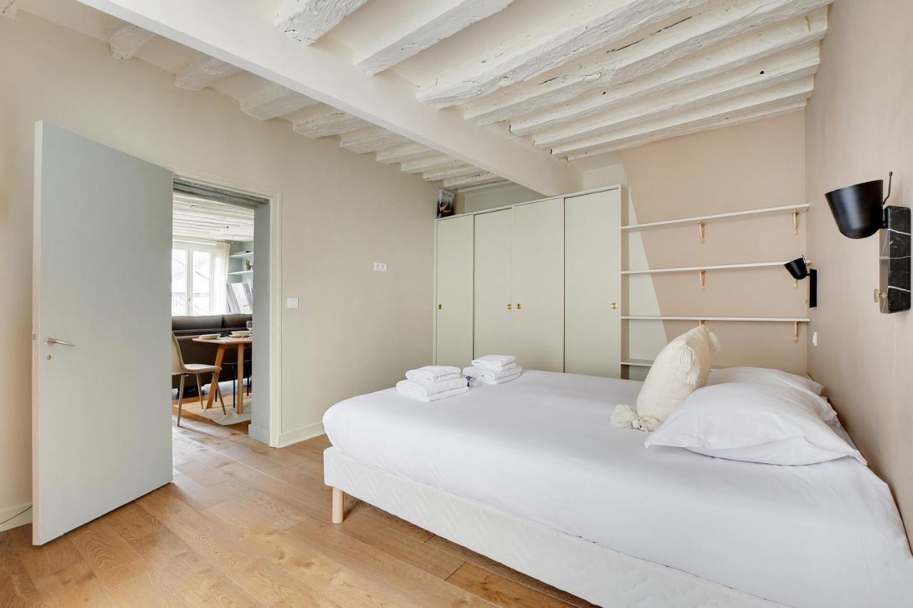 פריז Chic Apartment -1Br-4P- Haut Marais - Republique מראה חיצוני תמונה