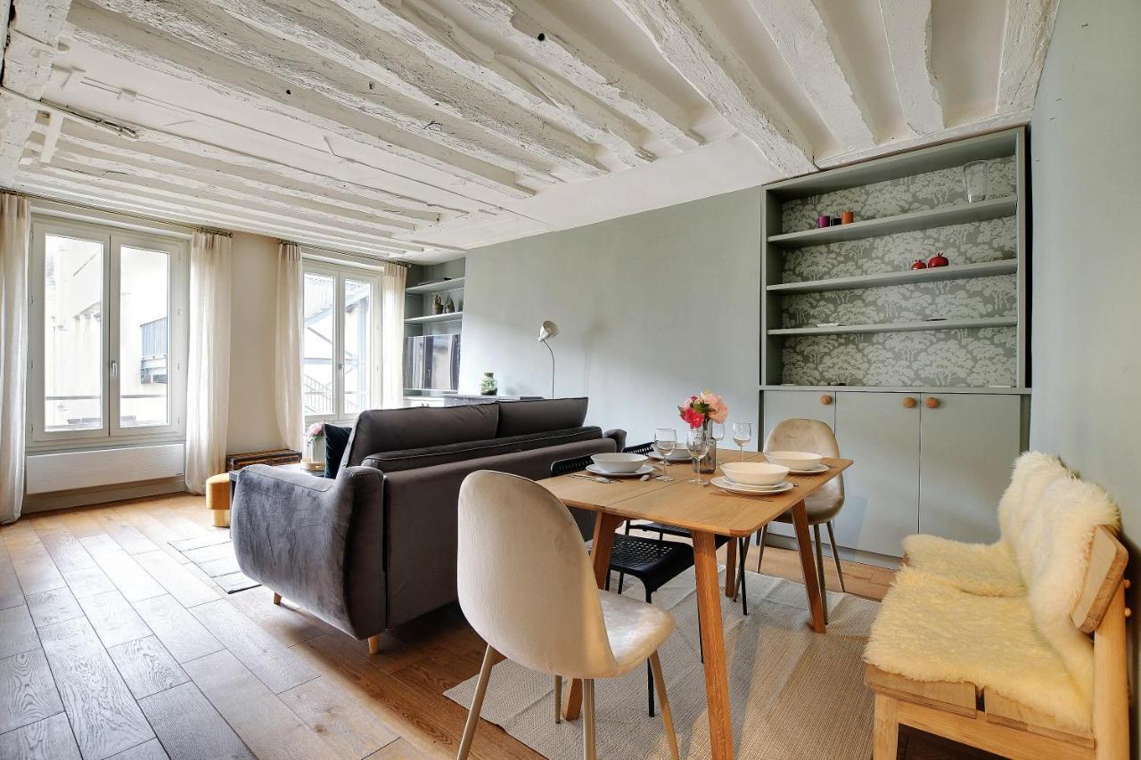 פריז Chic Apartment -1Br-4P- Haut Marais - Republique מראה חיצוני תמונה