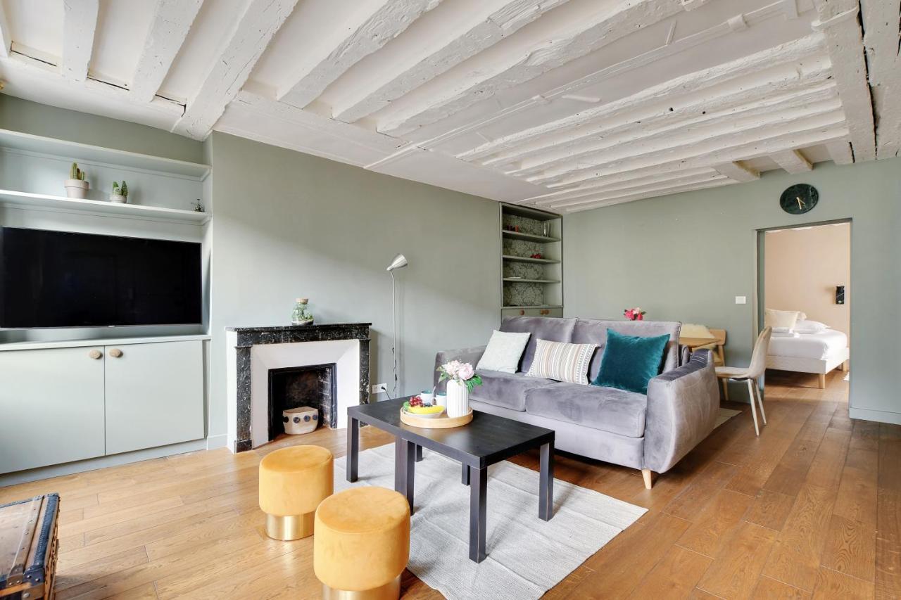 פריז Chic Apartment -1Br-4P- Haut Marais - Republique מראה חיצוני תמונה