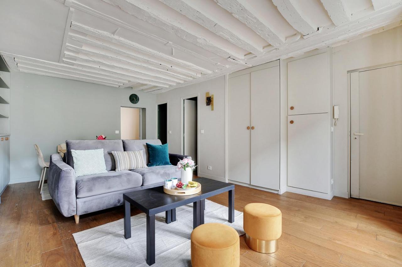 פריז Chic Apartment -1Br-4P- Haut Marais - Republique מראה חיצוני תמונה